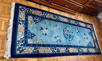 Tappeto azzurro/blu Pechino