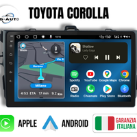 Toyota Corolla Autoradio Android KIT COMPLETO