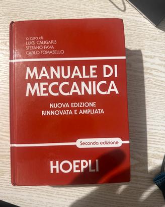 Manuale di Meccanica Hoepli – Seconda Edizione2026