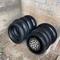 Gomme stradali e pista + cerchio anteriore motard