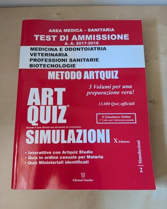 Libro in italiano Artquiz Studio n. 2 Simulazioni