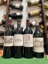 Chateau Margaux, Lafite, haute brion,Latour