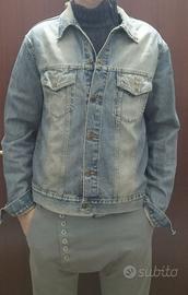 Giacchetto in Jeans colore blu e sabbia