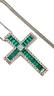 collana-pendente-croce-con-diamanti-e-smeraldi