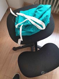 Sgabello ergonomico da ufficio