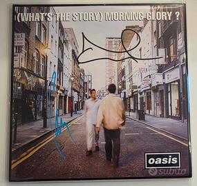 Oasis – LP autografato Liam& Noel Gallagher COA