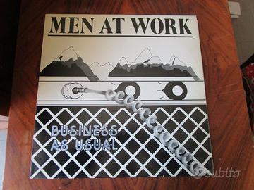 vinile lp Men At Work del 1981 - Business AS Usual