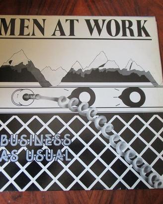 vinile lp Men At Work del 1981 - Business AS Usual