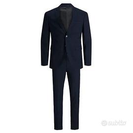 Abito completo uomo super slim blu 48 Jack Jones