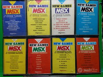 10 Cassetta Giochi MSX