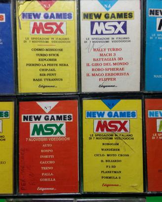 10 Cassetta Giochi MSX