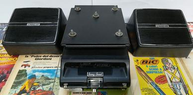 Stereo Mangianastri auto epoca vintage