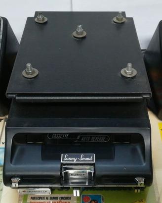Stereo Mangianastri auto epoca vintage