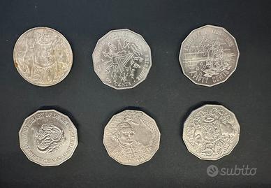 Monete Australiane 50 Cents commemorativi