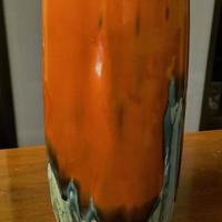 Vaso ceramica smaltata anni '60 vintage