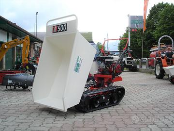 Motocarriola Cingolata TEKNA TT500 Dumper Honda