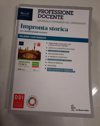 LIBRO IMPRONTA STORICA X INSEGNANTI