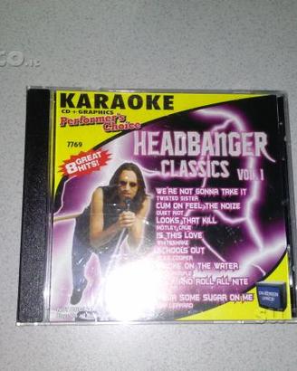 CD Karaoke Headbanger Classics, Vol. 1