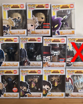 funko pop mha (villain) prezzi in descrizione