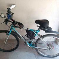 Bicicletta come nuova con accessori nuovi