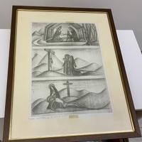 MARIBELLI ORIGINALE quadro nascita morte Cristo