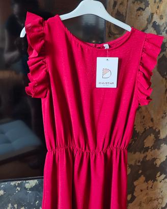 Vestito bordeaux 