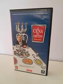 VHS La Cena dei Cretini - Commedia Italiana