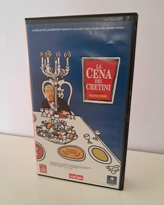 VHS La Cena dei Cretini - Commedia Italiana