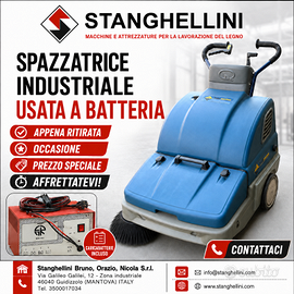 id225 spazzatrice industriale