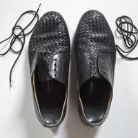 Mocassini neri con lacci numero 42