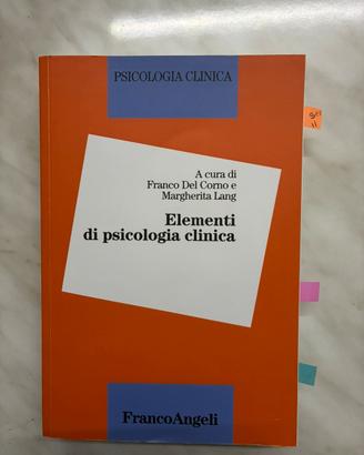 Elementi di psicologia clinica