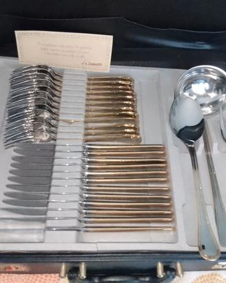 Servizio Posate ZANETTI 75 pezzi Oro 24kt - Compl