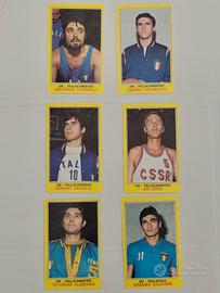 Figurine Panini 1970/71 pallacanestro e pallavolo 