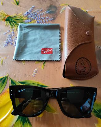 Rayban Mega Wayfarer - Black Polarized
