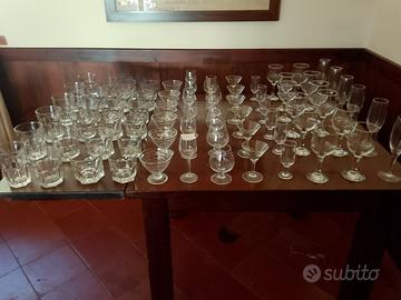 Servizio 72 bicchieri x 6 persone 12 modelli 