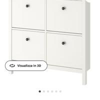 Scarpiera Ikea Hemnes