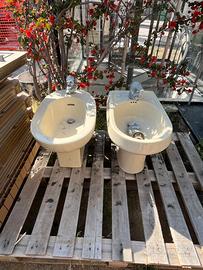 bidet bidè color champagne anni '80/90