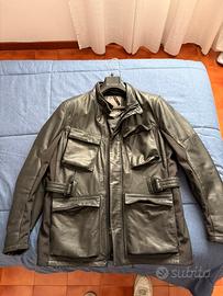 Giacca moto pelle