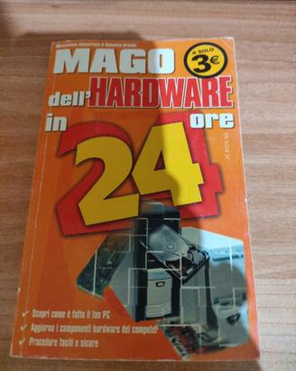 Libro book Mago dell'hardware in 24 ore vintage