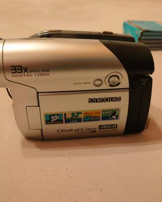 videocamera samsung dvd