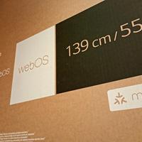 SMART TV LG 55 POLLICI ANDROID 4K ULTRA HD NUOVA 