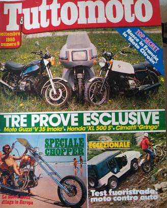 Rivista TUTTOMOTO numero 9 anno 1980