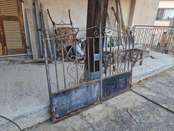 Cancello vintage in ferro