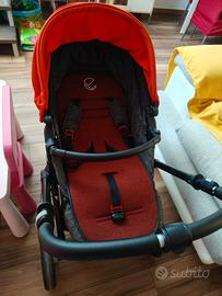 Trio -duo Jane Matrix rosso