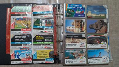 Lotto Schede telefoniche italiane e straniere