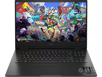 HP OMEN Gaming Laptop i7, RTX 4070, SSD 1TB, 32 GB