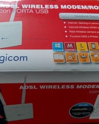 Modem Router ADSL2  Wireless USB N 300 8E4578 RAW3