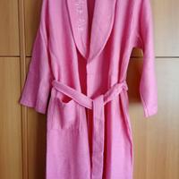 Vestaglia in pile rosa