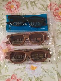 3 occhiali 3D Cinema 