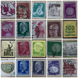 Lotto 20 Francobolli Storici Tedeschi